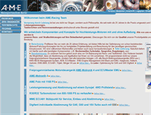 Tablet Screenshot of ame-racing.de
